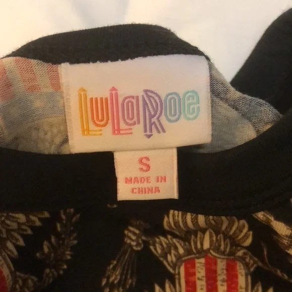 LULAROE Americana top size small - Picture 2 of 3